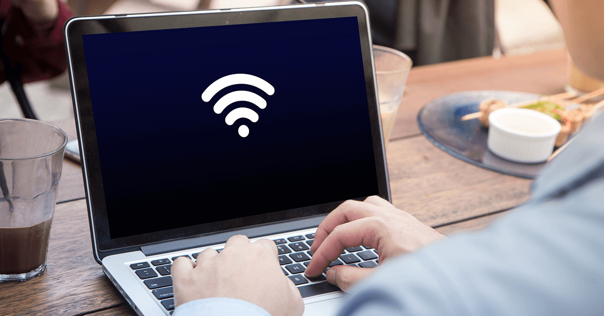 sinal do wi-fi no computador